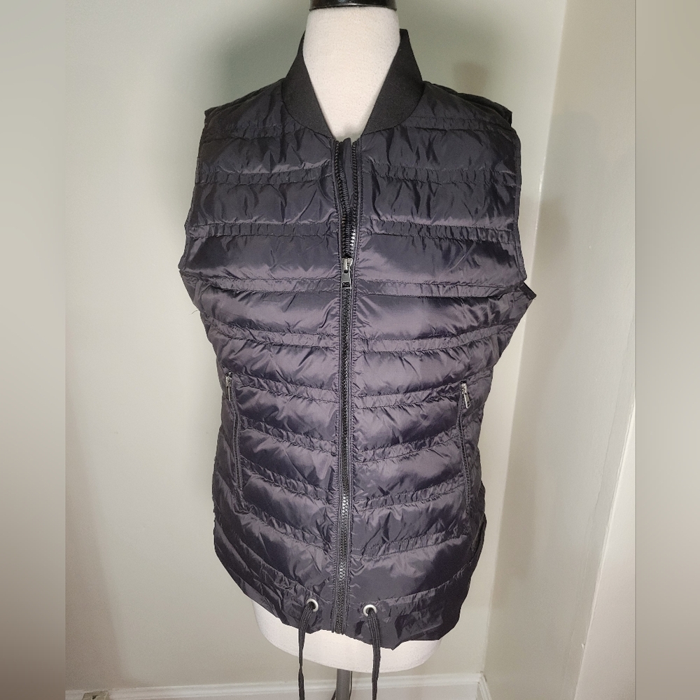 MPG Black Puffer Vest SZ L